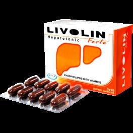 Tıbbi ürün "Livolin forte" - karaciğerin etkili korunması
